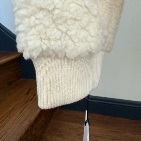NWT - Ugg Annalise Teddy Jacket in White/Cream - Picture 5 of 13